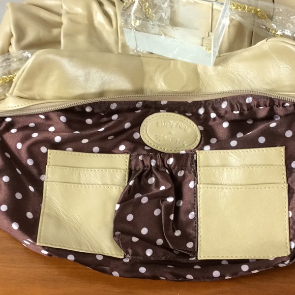 Simply Nina leather bag. NWOT - Picture 5 of 5